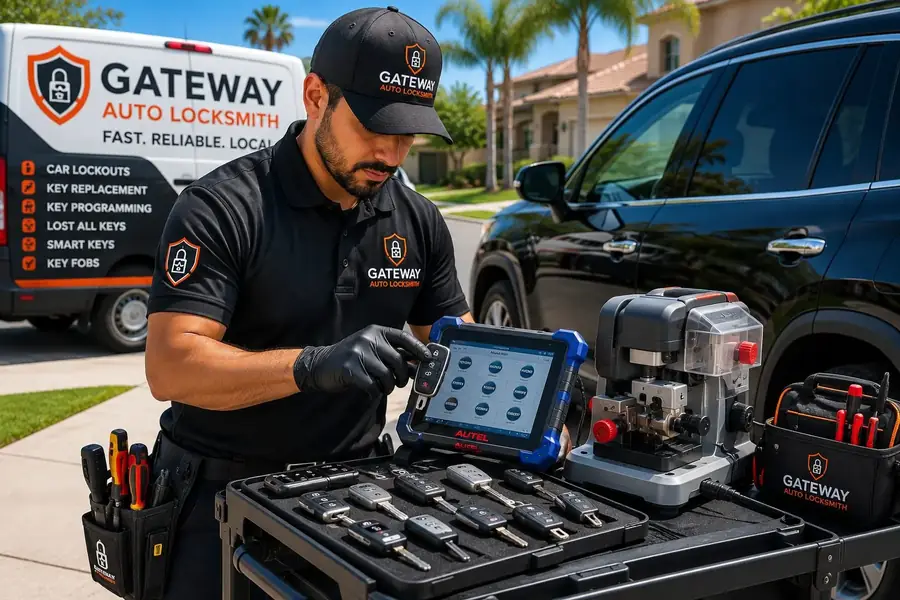 Gateway Auto Locksmith technician